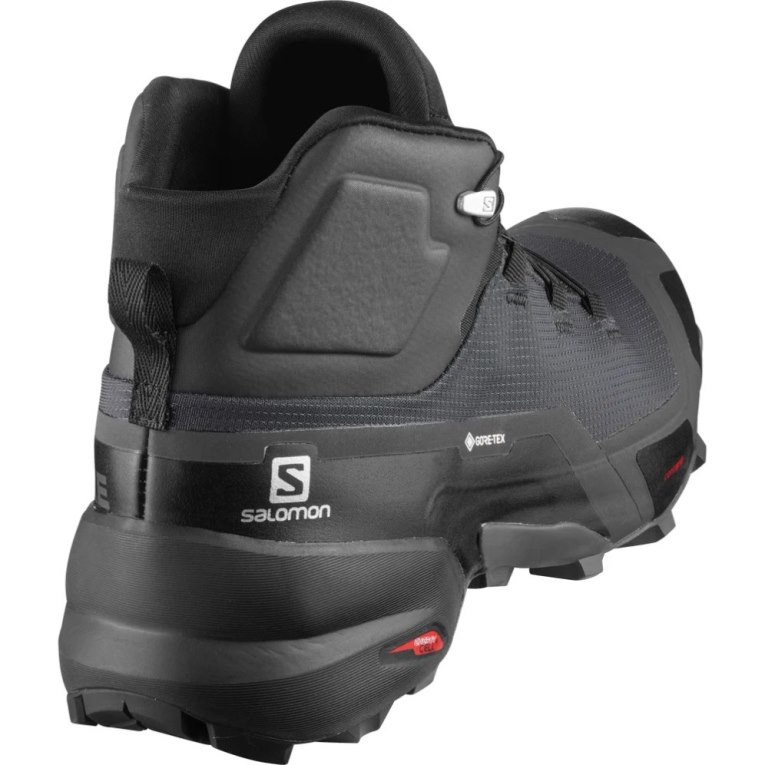 Salomon Cross Hike Mid GTX Men's Hiking Boots Black | CA 72Y85